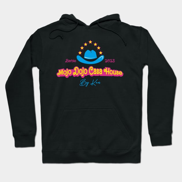 retro mojo dojo Hoodie by Venus Print